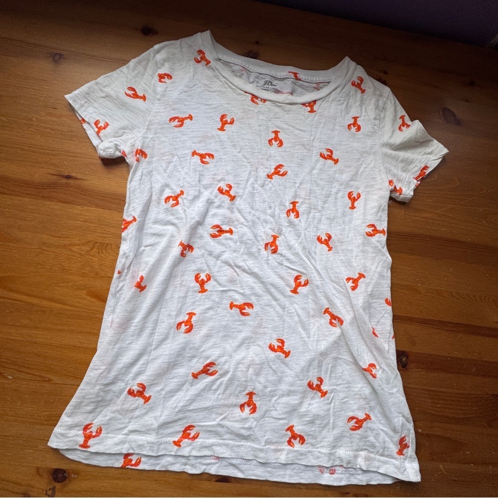 Jcrew lobster T-shirt size xxs